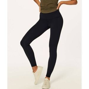 LULULEMON ATHLETICA Wunder Under Hi- Rise Tight (Brushed 28') Full on Luon Size